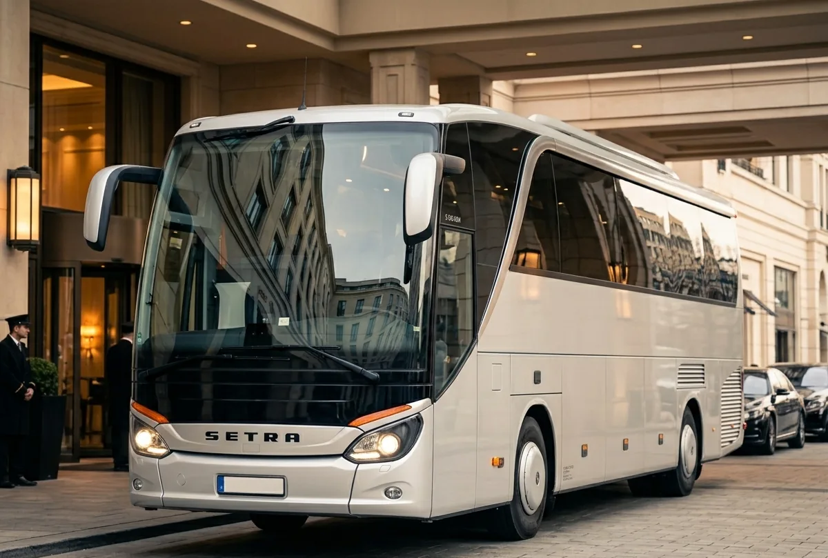 VIP coach interior